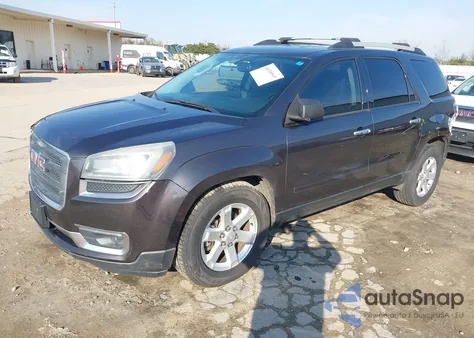 2013 GMC Acadia Sle-2 from USA, damaged, VIN 1GKKVPKD4DJ257704